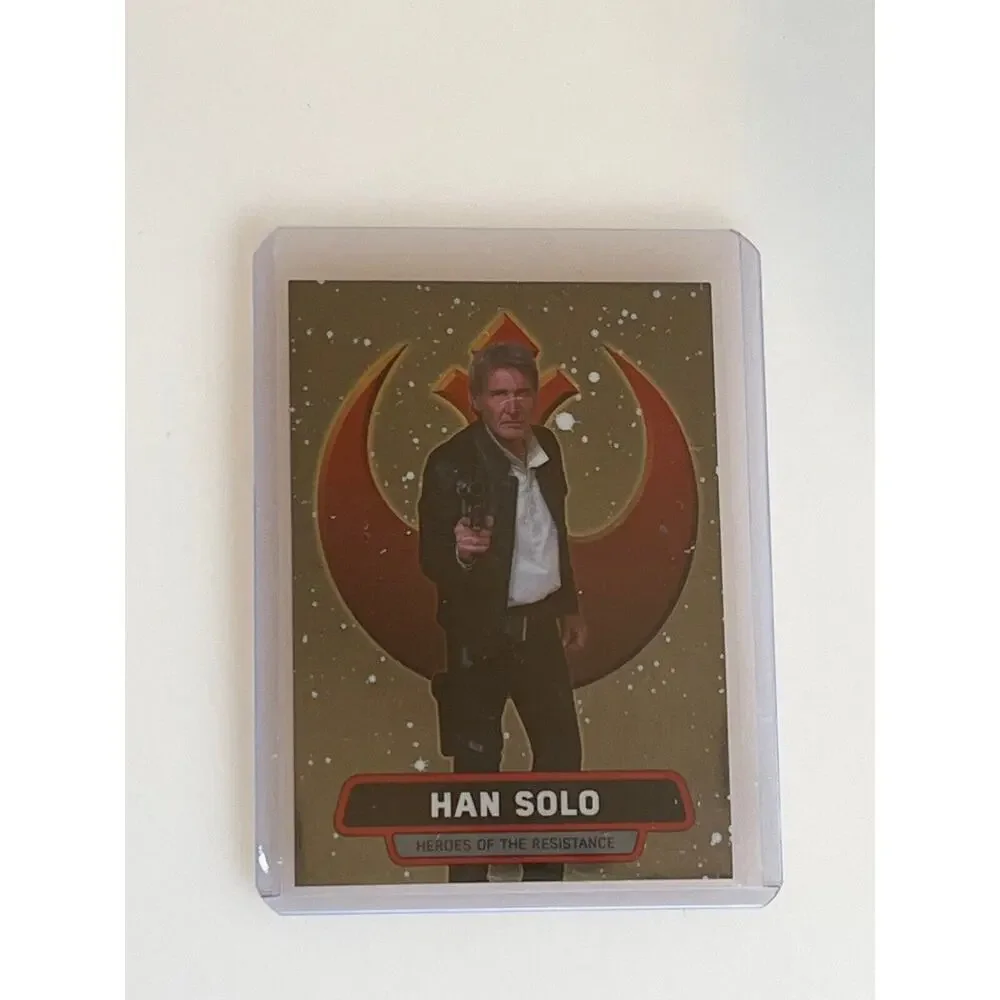 2016 Topps Chrome Star Wars The Force Awakens Heroes Of The Resistance Han Solo